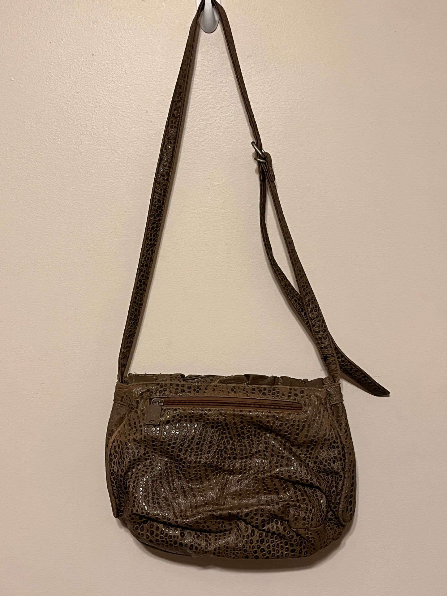 Vintage Elephant Nas Purse/ Handbag Authentic/ 100% Leather/ Minor Disclaimer-peeling
